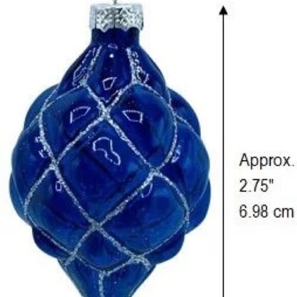 2022 š¦āNewĀ PioneerāWomanā9āPieceāGlassāOrnamentāBoxāSet - Picture 11 of 14